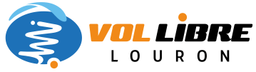 "Vol Libre Louron" logo